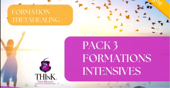 Formation ThetaHealing France Bordeaux en ligne 5 Pack de formation des 3 niveaux
